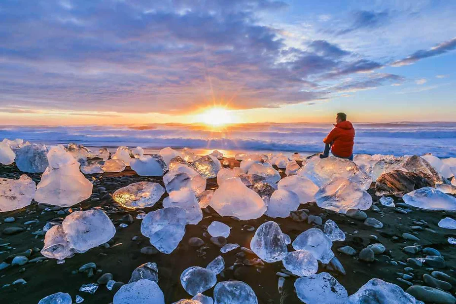 Playa Diamante En Islandia: El Hogar De Los Icebergs Varados Playa Diamante En Islandia: El Hogar De Los Icebergs Varados