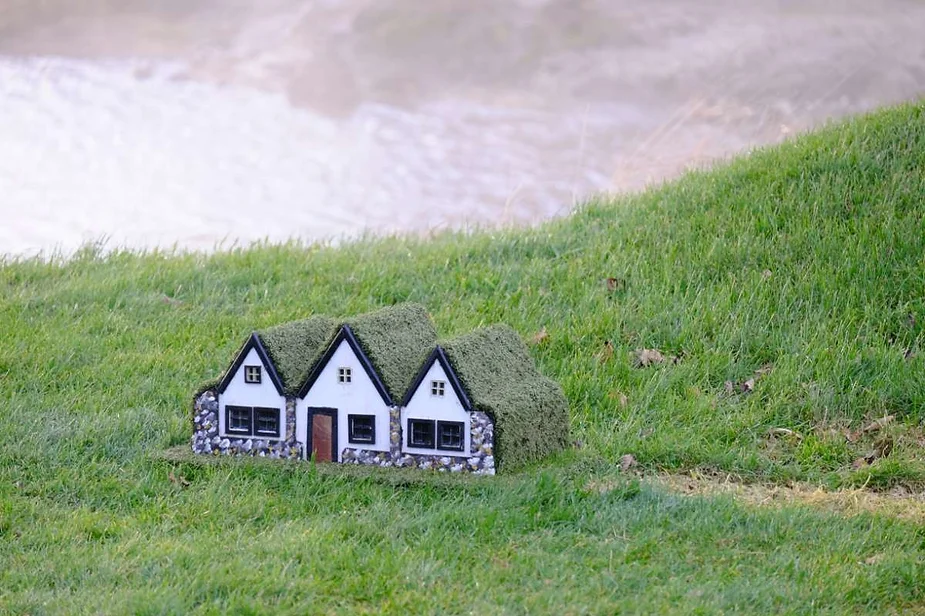 Muestra de casitas de elfos